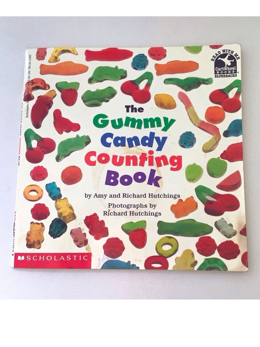 Scholastic The Gummy Candy Counting Book Cartwheel PB Illustrated Ages 4-8 Math